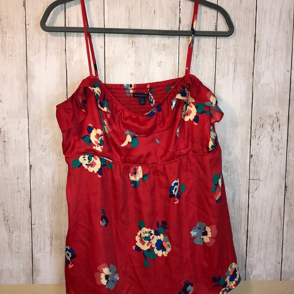 American Eagle Outfitters Floral Tank Top
